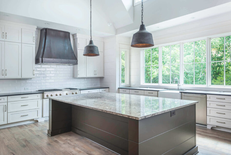 Cream kitchen countertop in Nashville, Tennessee by IntelliStone
